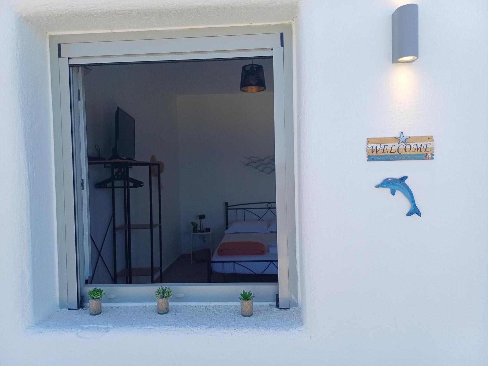 Апартаменты 'Nektarios' Cycladic House With Sunrise And Sea View!! Ия Экстерьер фото
