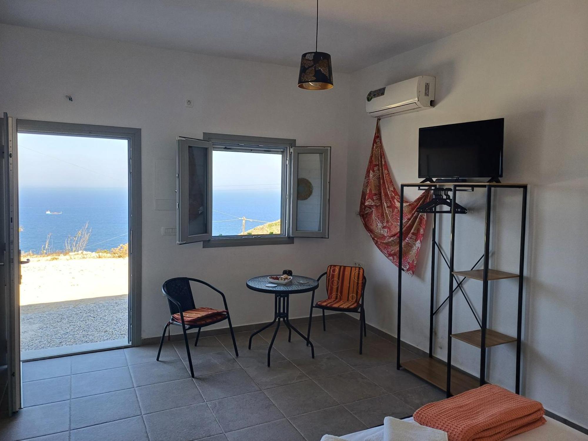Апартаменты 'Nektarios' Cycladic House With Sunrise And Sea View!! Ия Экстерьер фото