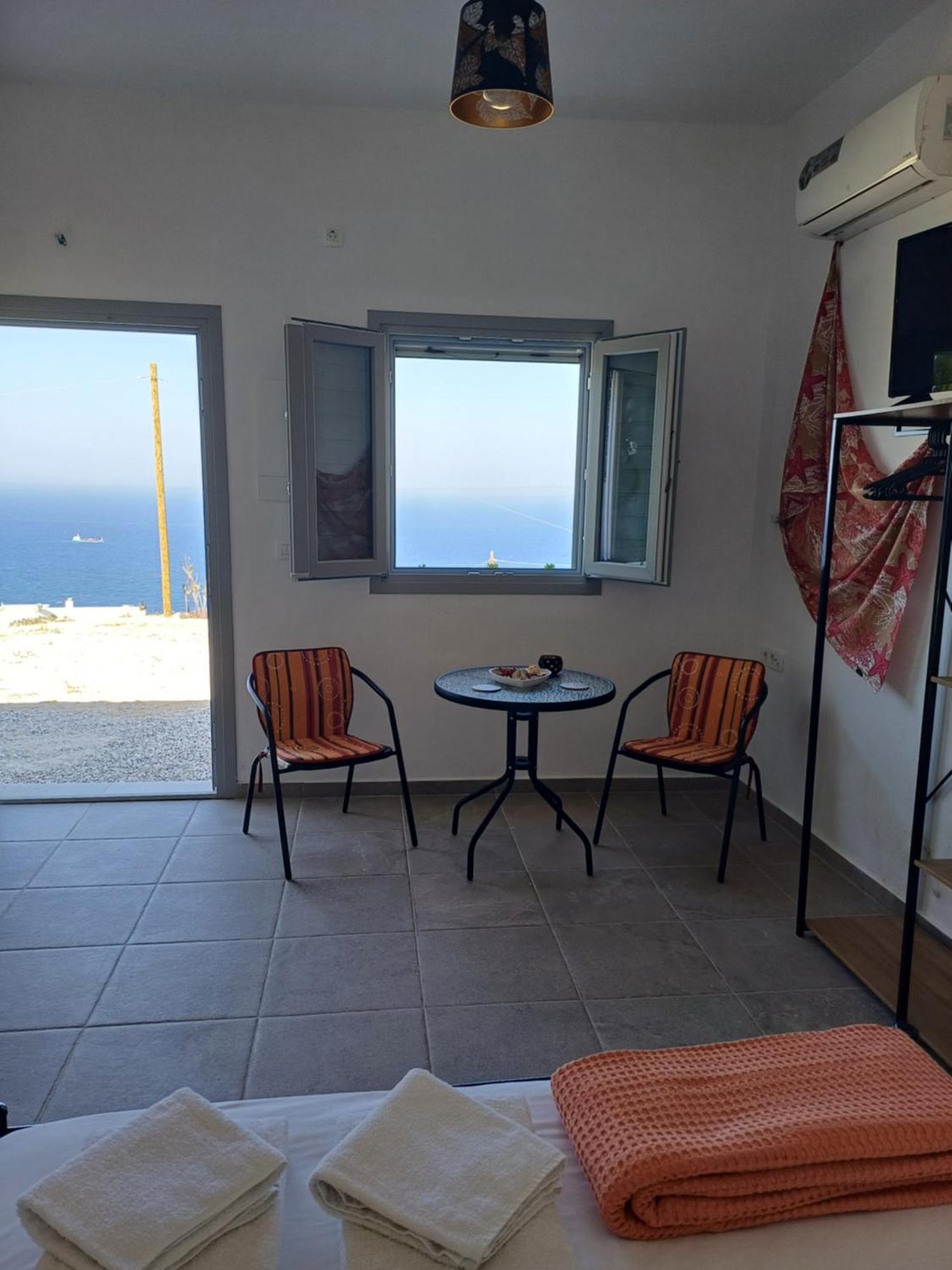 Апартаменты 'Nektarios' Cycladic House With Sunrise And Sea View!! Ия Экстерьер фото