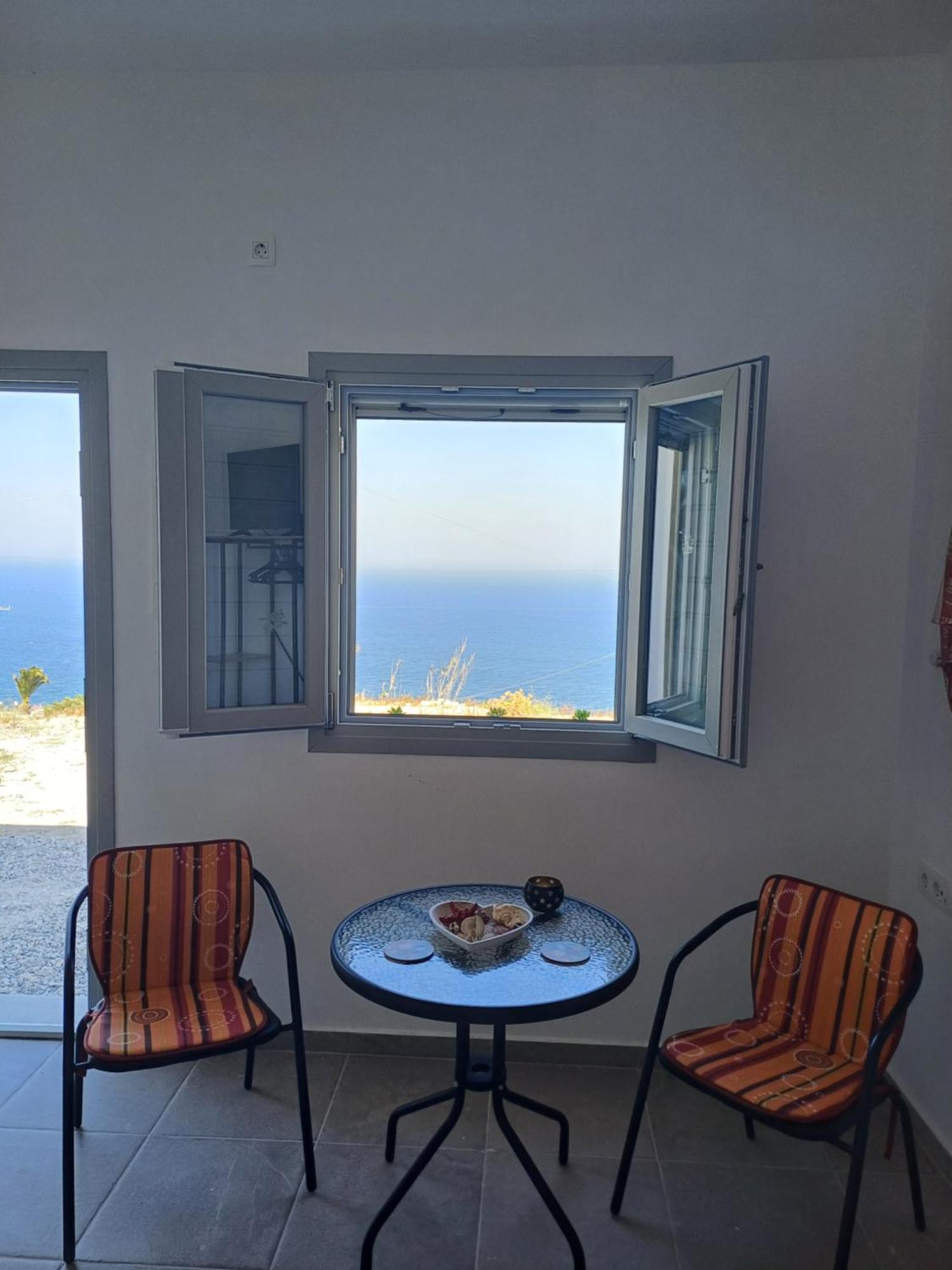 Апартаменты 'Nektarios' Cycladic House With Sunrise And Sea View!! Ия Экстерьер фото